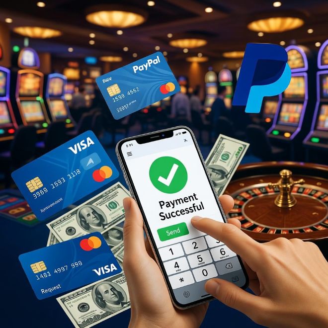 digital payments in a casino